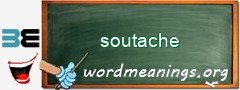 WordMeaning blackboard for soutache